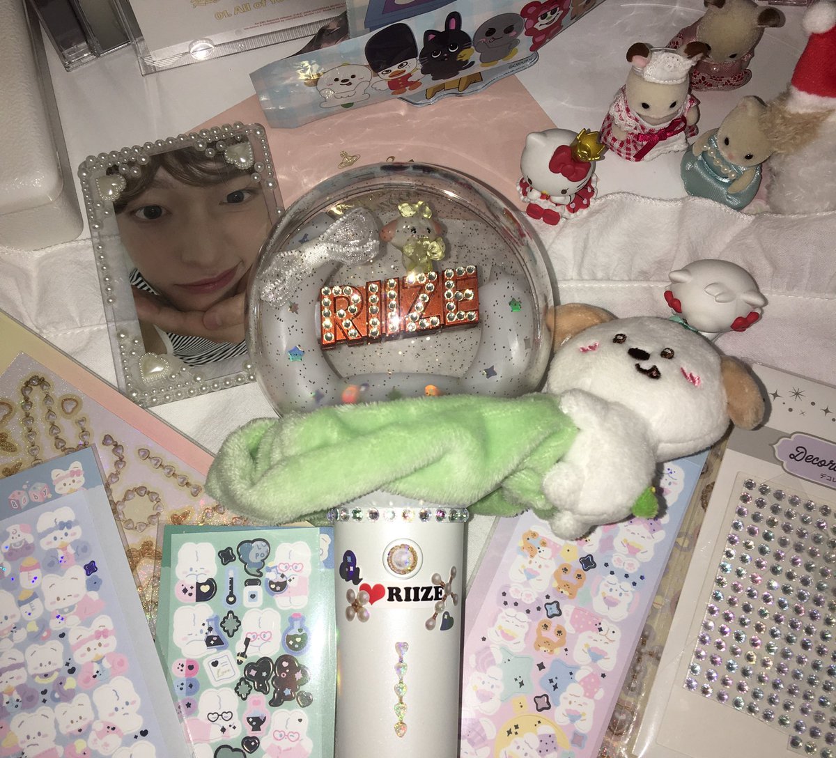 riizeペンライトデコ⛷️🏒