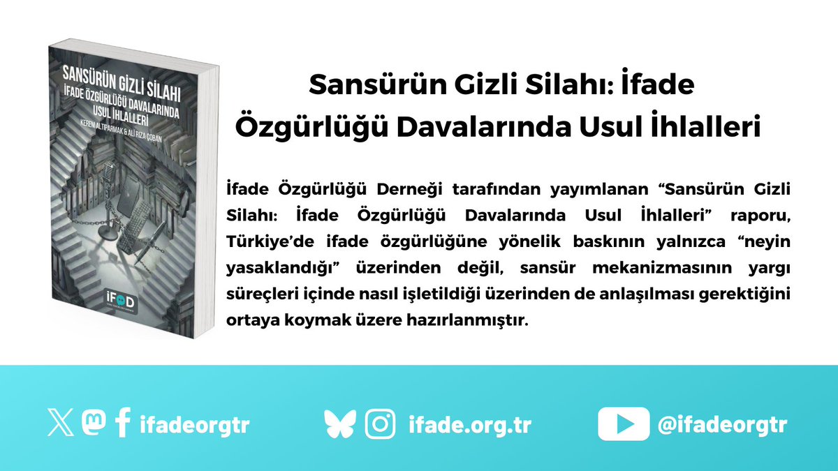 İfade Özgürlüğü Derneği tweet media