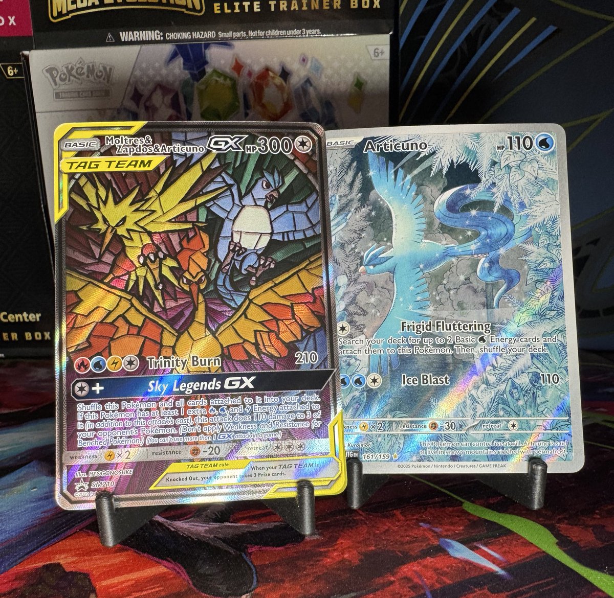 PermCollection3's tweet image. Good Morning ☀️ 

It’s Tag Team Thursday! 

Today we have the legendary birds trio. Three iconic birds that most people consider some of their favorite pokemon. 

Which bird is your favorite? Mine is Articuno!
#pokemon #legendary #bird