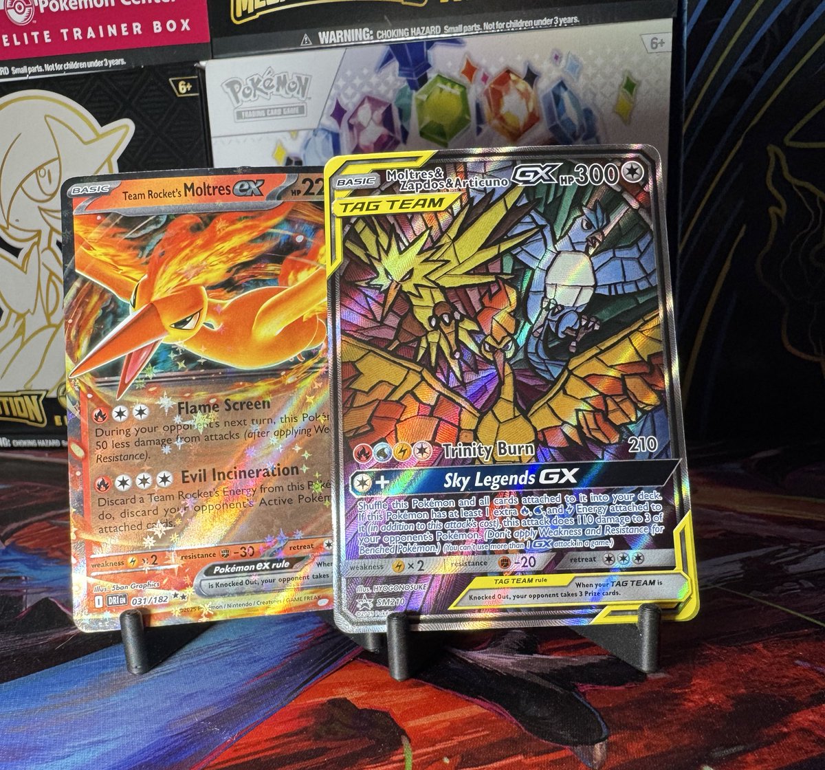 PermCollection3's tweet image. Good Morning ☀️ 

It’s Tag Team Thursday! 

Today we have the legendary birds trio. Three iconic birds that most people consider some of their favorite pokemon. 

Which bird is your favorite? Mine is Articuno!
#pokemon #legendary #bird