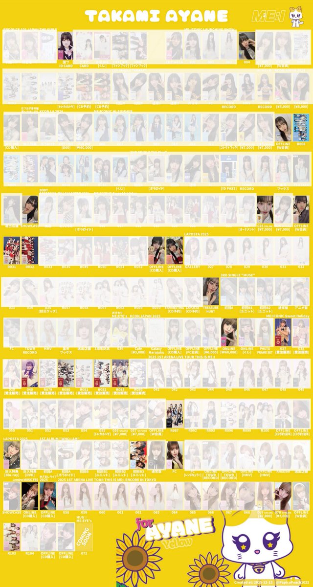 ME:I トレカ 交換 買取 高見文寧 譲: 画像1 求:画像2(消えてないもの