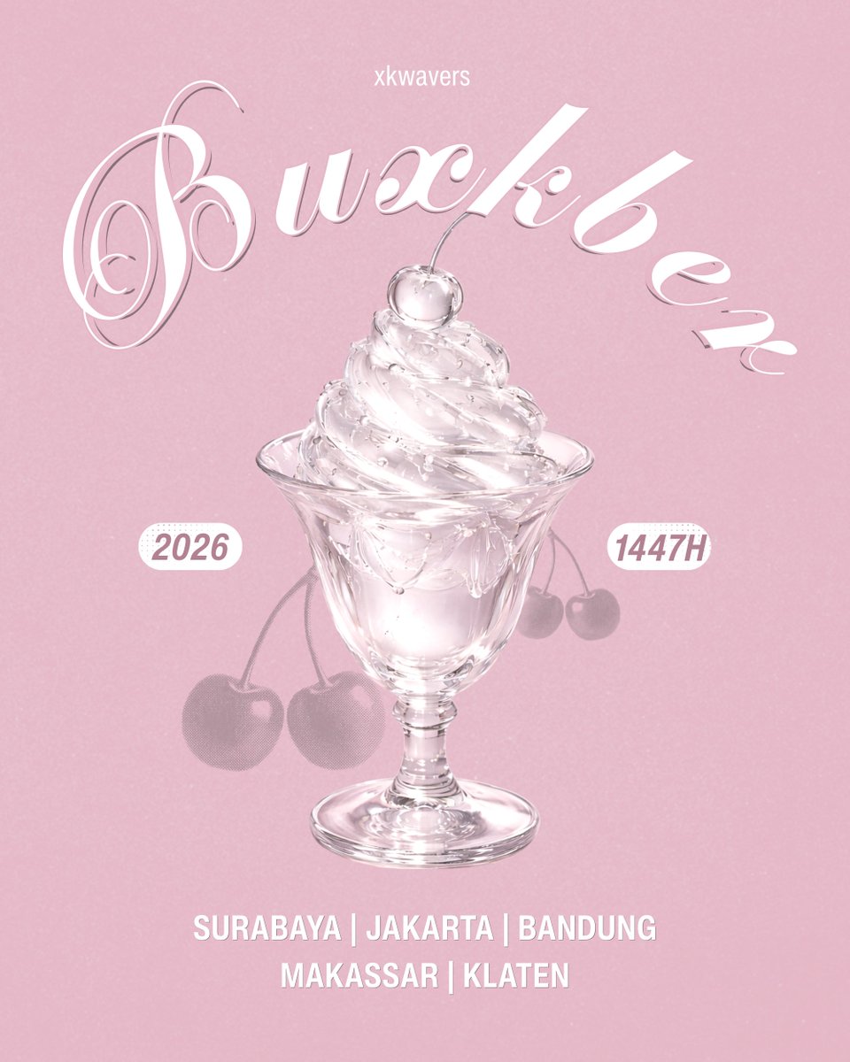 ✨BUXKBER WITH XKWAVERS✨

Annyeong Gengbak! 😆
Ramadhan waktunya apa? Buxkber!!

Siapin diri kamu dan pantengin terus akun kita untuk info selanjutnya!!! 💫

Siapa aja nih gengbak yang kotanya masuk list kita?? 🫣

#ramadhan #ramadhanwithxkwavers #xkwavers #buxkber #bukabareng