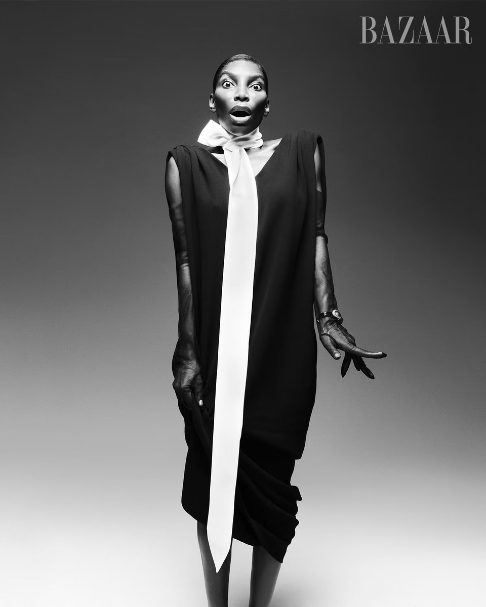 jacquemusx's tweet image. Michaela Coel by Willy Vanderperre for Harper’s Bazaar