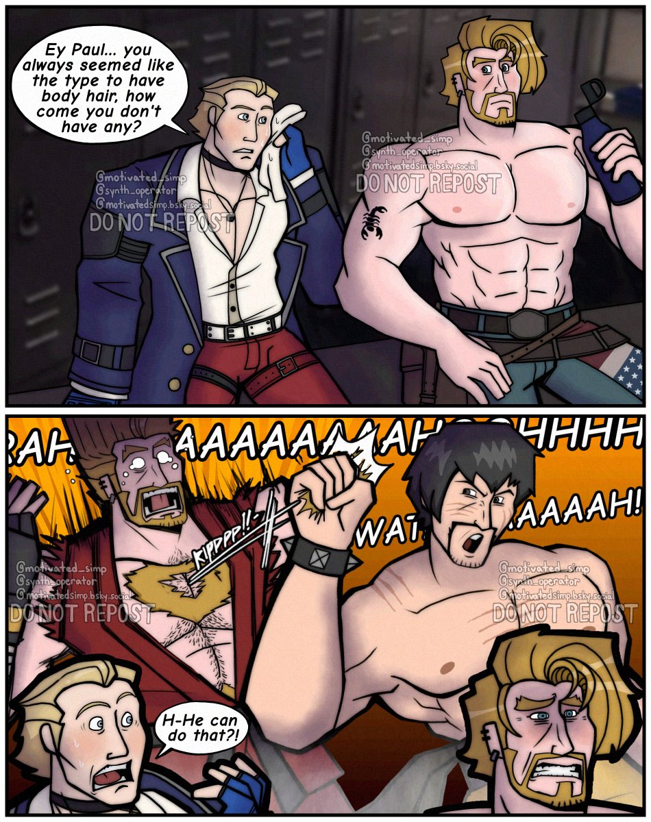 i just wanted an excuse to draw paul shirtless but i also remembered a funny bruce lee scene too

#TEKKEN #TEKKEN8 #paulphoenix #stevefox #marshallaw