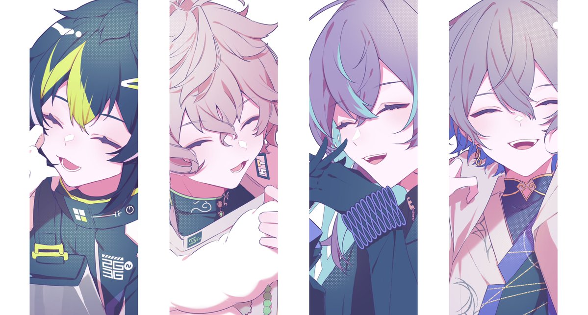 にじそグッズ用のイラスト🎶