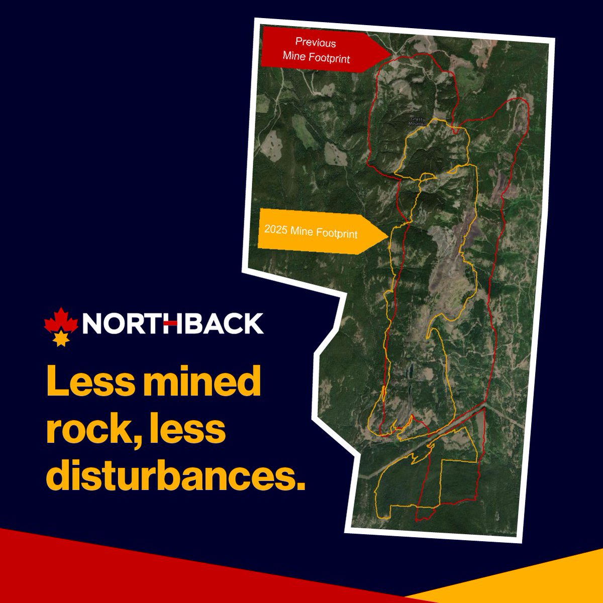 NorthbackCA's tweet photo. We've reduced the Grassy Mountain mine size by 40%, reducing environmental impact. https://t.co/tmrOTuOV5o