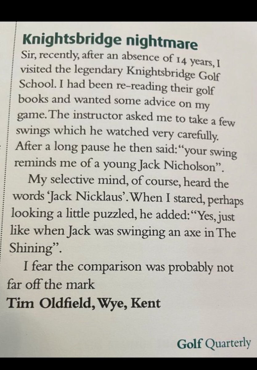 From a few years ago, who would possibly say a thing like that! 😋