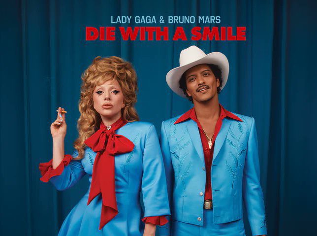 ladygagaupdates's tweet photo. Lady Gaga and Bruno Mars' "Die With A Smile" ranks at #4 on IFPI’s list of the world's best selling singles in 2025. https://t.co/VHoRCnfFbC
