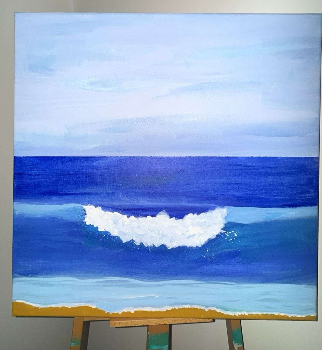 GhadaAlGahtani's tweet photo. In progress 🌊👩🏻‍🎨
Impressionism beach study on canvas.

#Impressionism #BeachStudy #AcrylicOnCanvas #SaudiArtist #RandomnessOfGee https://t.co/I9Lbf7BygY