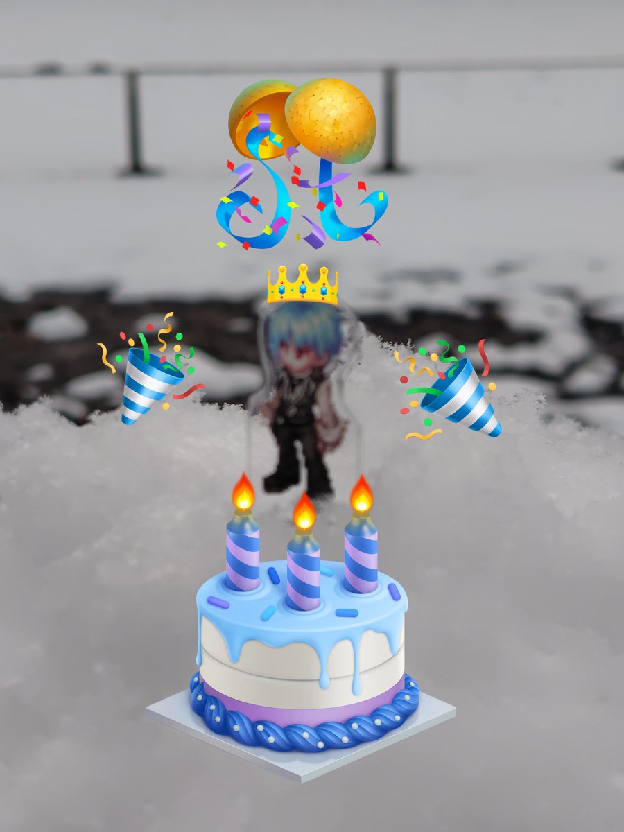 atamaEL's tweet photo. ギリギリになったけどランジエ誕生日おめでとう(実写版)！ちなみにこれは、この前降ったかき氷みたいにふわふわの雪の上で遊ぶランジエの様子です！　#HappyBirthday #LanzieeRosenkranz #talesweaver https://t.co/xJjYOANoSv