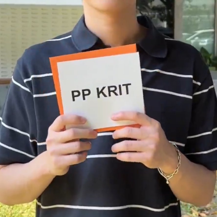 บิวกิ้นพีพีสีส้ม ฮูเร้ สีน้ำเงินมะต้องเปนห่วงเน้อเดะสีส้มสู้กันเองจ้ะ🤏🏻😂🧡🧡

#ppkritt #bbillkin 
#OLYMPOP_เฉลยสี 
#ORANGEMONSTER2026