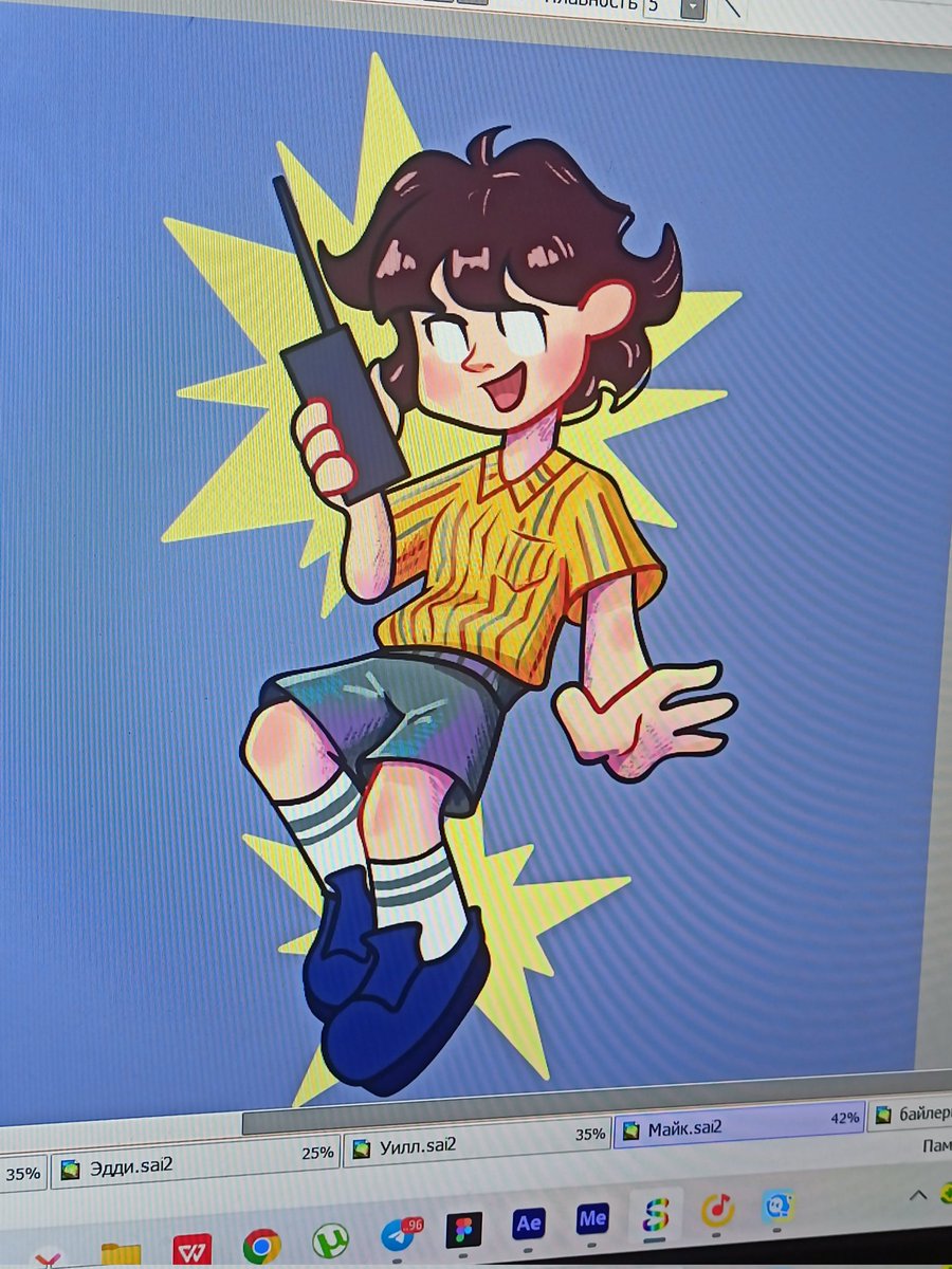 Рисую брелочки по осд🌸
#StrangerThings #mikewheeler #art #bylerfanart