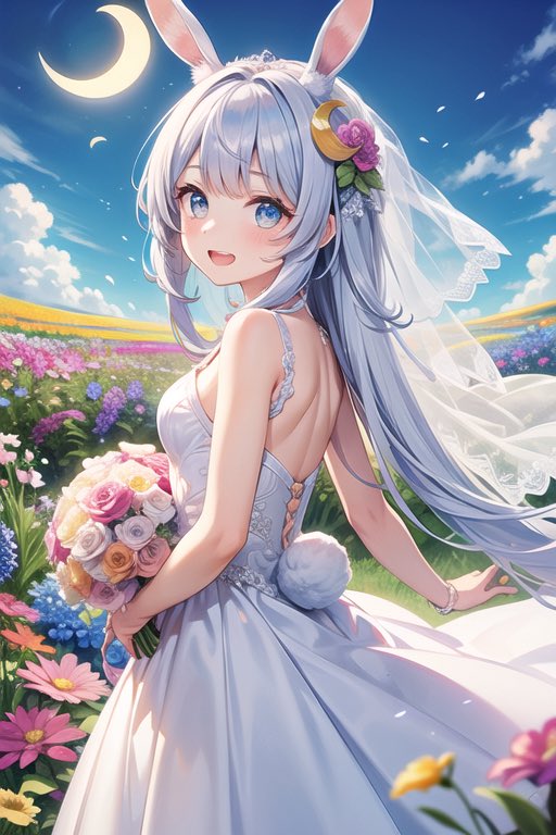 AI花の金曜日 うさぎさん。 今週も参加させて頂きます💕