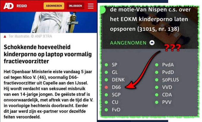 Wordt dit (2018), net als Epstein-connections, ook verder onderzocht?