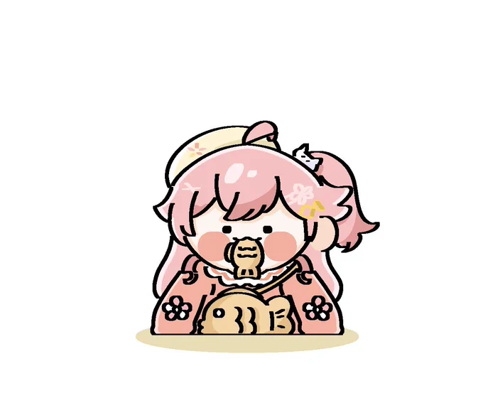 #miko_Art #みこち鯛焼き 今日からスタートにぇ