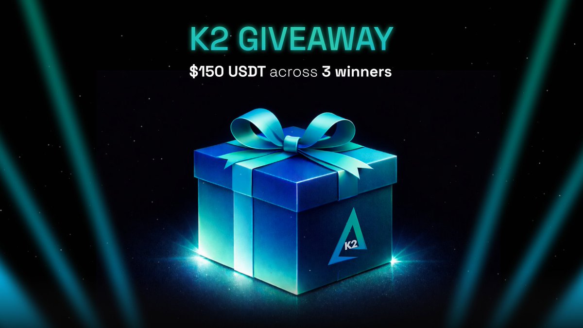 K2PowerBlock's tweet image. K2 Giveaway: $150 USDT across 3 winners!

1️⃣ Follow @K2PowerBlock
2️⃣ Tag 3 friends in the replies
3️⃣ Join our Telegram

Winners announced in 72 hours.
This is how giveaways should work ( transparent, simple and real )