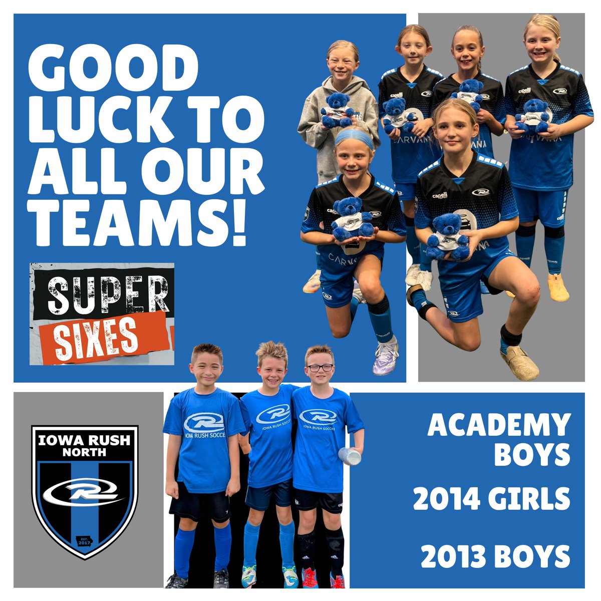 Iowa Rush SC North tweet media