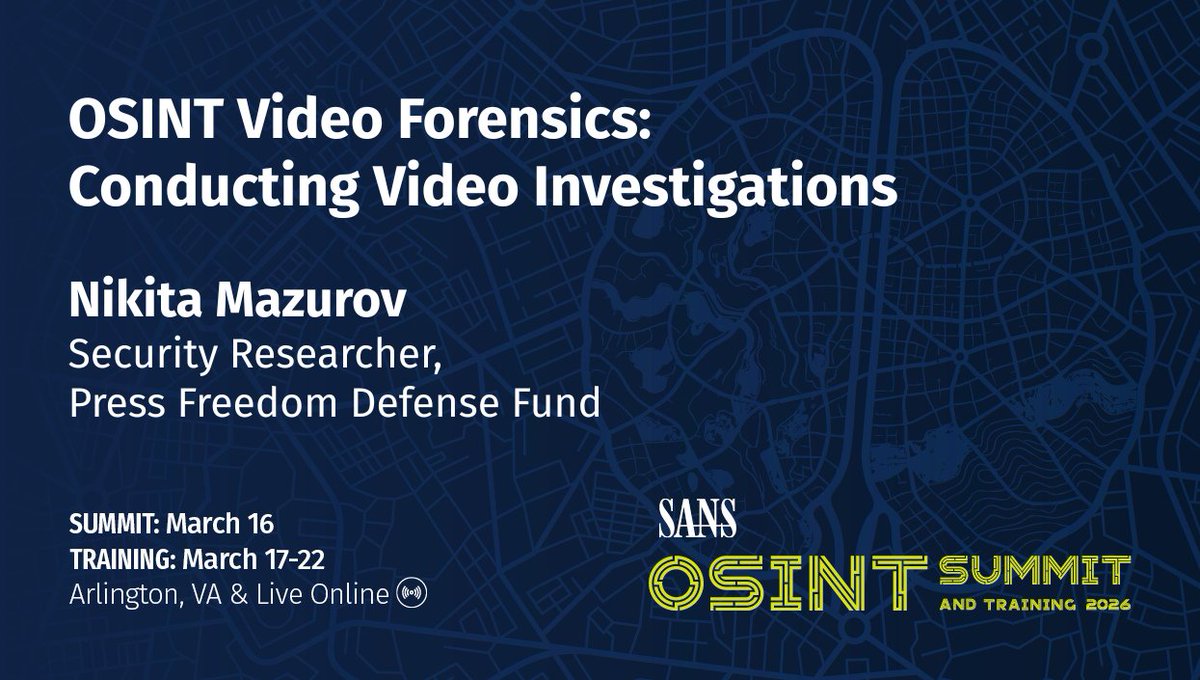 SANS DFIR tweet media