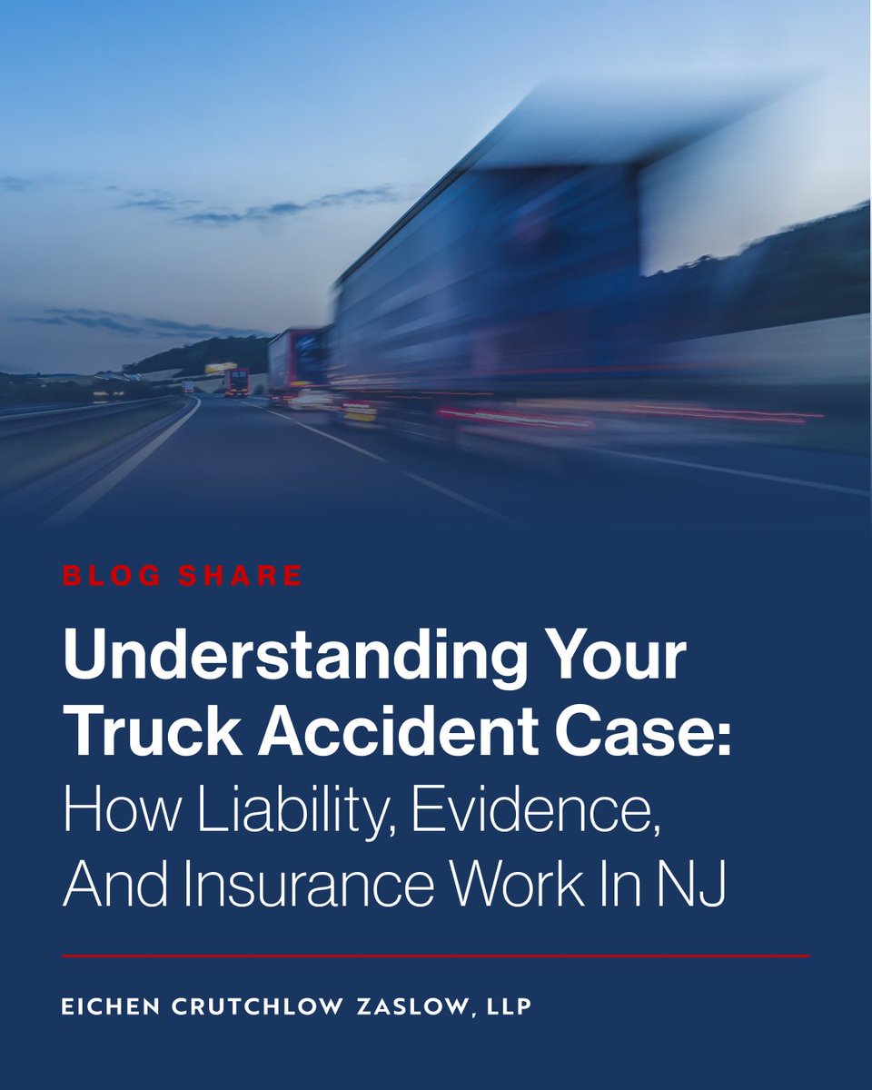 Eichen Crutchlow Zaslow, LLP tweet media