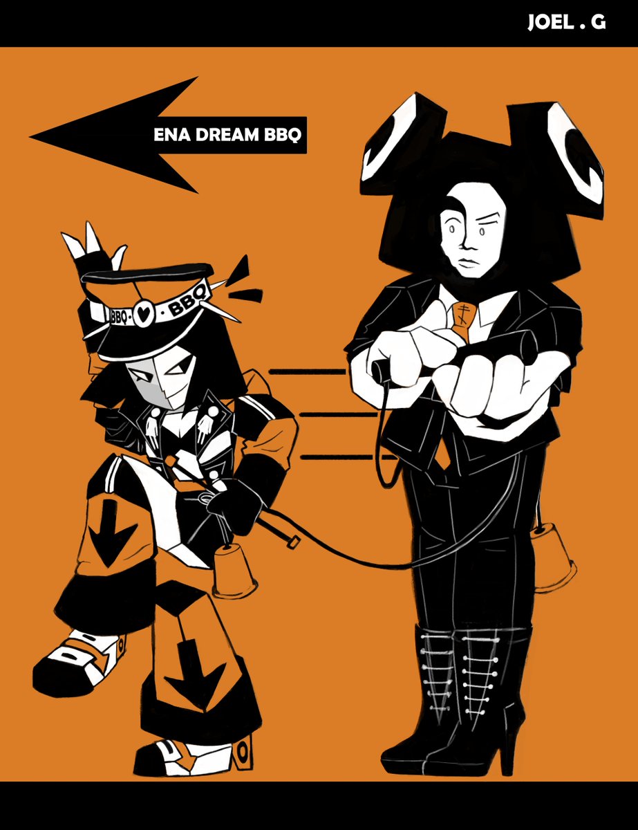 ENA x Bodypop IMPROVED (aka I redrew some parts)