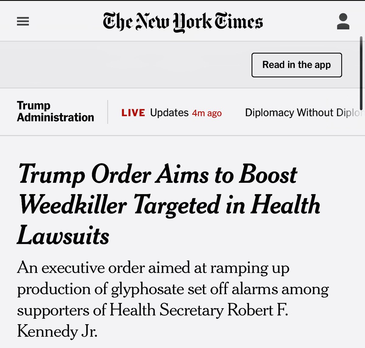 RonFilipkowski's tweet image. RFK Jr says he now supports Trump on this. 

MAHA was always a con.

Started / Going