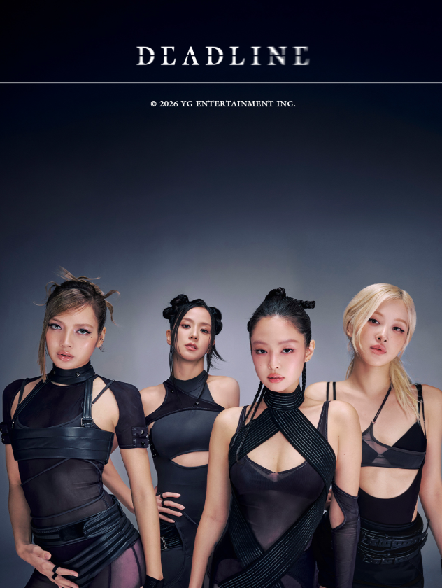🚨 BLACKPINK em novo pôster para o álbum “DEADLINE”.