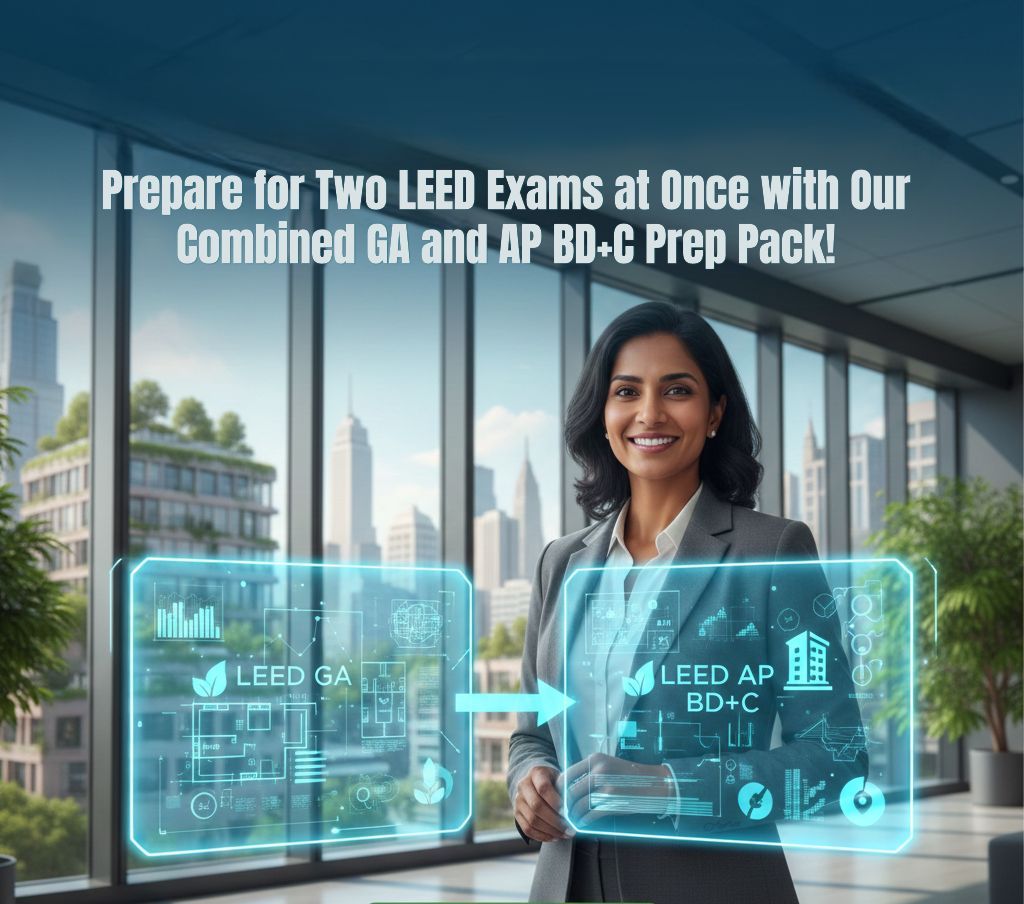 Projectific's tweet photo. Study smarter for both LEED GA &amp; LEED AP BD+C with one all-in-one prep pack—clear explanations, focused practice, and exam-ready content.

https://t.co/mZApnJVxmk 

#LEED #GreenBuilding #ExamPrep #LEEDGreenAssociate #LEEDAPBD+C https://t.co/OmROr3l4Uf