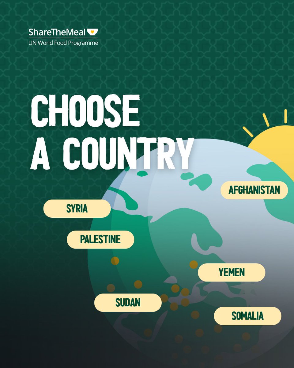 ShareTheMeal - UN World Food Programme tweet media