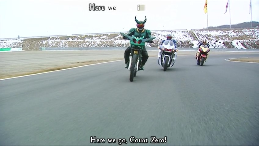 Kinda silly how Agito's opening is always singing about this Count Zero fella, yet never actually introduces him in the show. Which hack is responsible for this major fuck up?