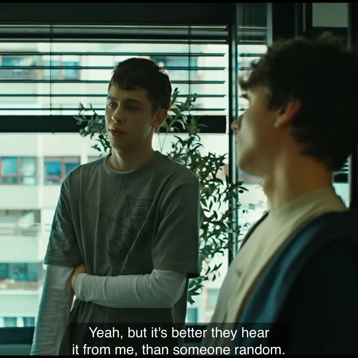 from agreeing to be helped to taking control of his own story...oh this immaculate growth #sramhr