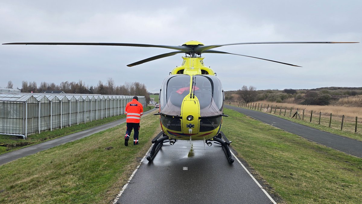 Traumahelikopter inzet voor medische noodsituatie