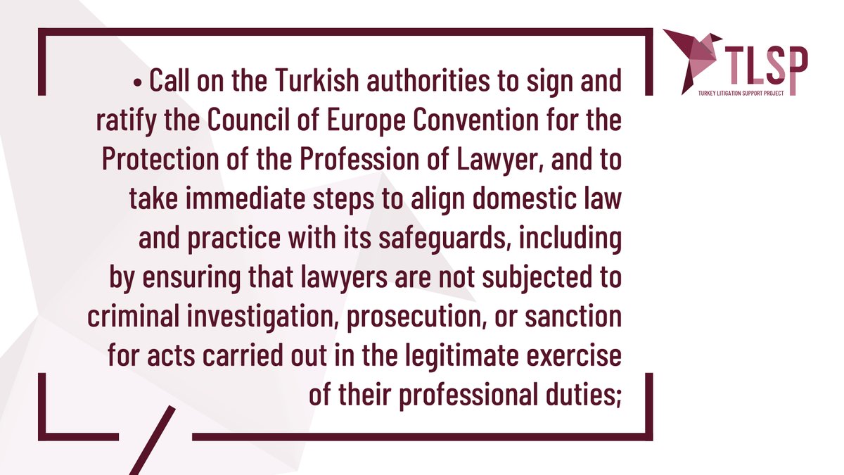 Turkey Litigation Support Project tweet media