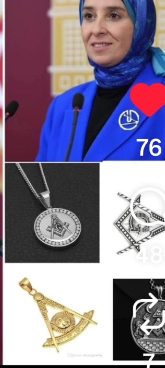 Çocukluk aşıları zorunlu olsun diyen Deva Partisi Milletvekili Esin Esen ' in taşıdığı brosa dikkat edin

Bu kolyedeki sembol, gönye ve pergel (square and compass) olarak bilinir. Bu, Freemasonry yani Türkçede Masonluk örgütünün en tanınmış sembolüdür.

Özellikle mavi giyinmiş