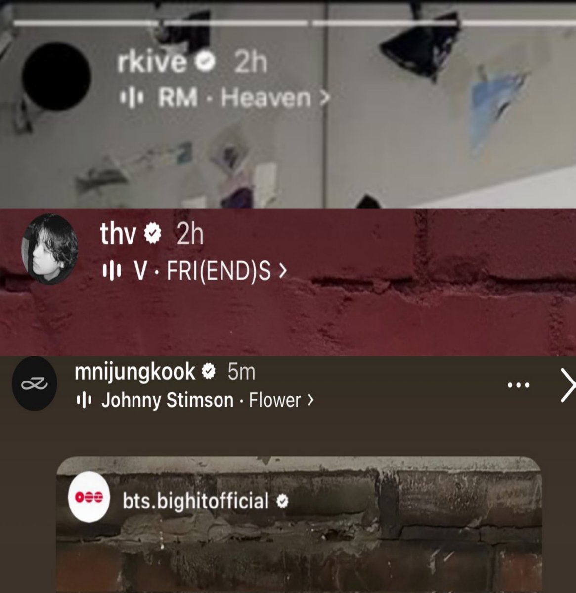 mhereonlyforbts's tweet image. 3/7 BTS MEMBERS FAVORITE LOVE SONG

Namjoon: heaven
Taehyung: FRI(END)S  
Jungkook: Flower by johnny stimson