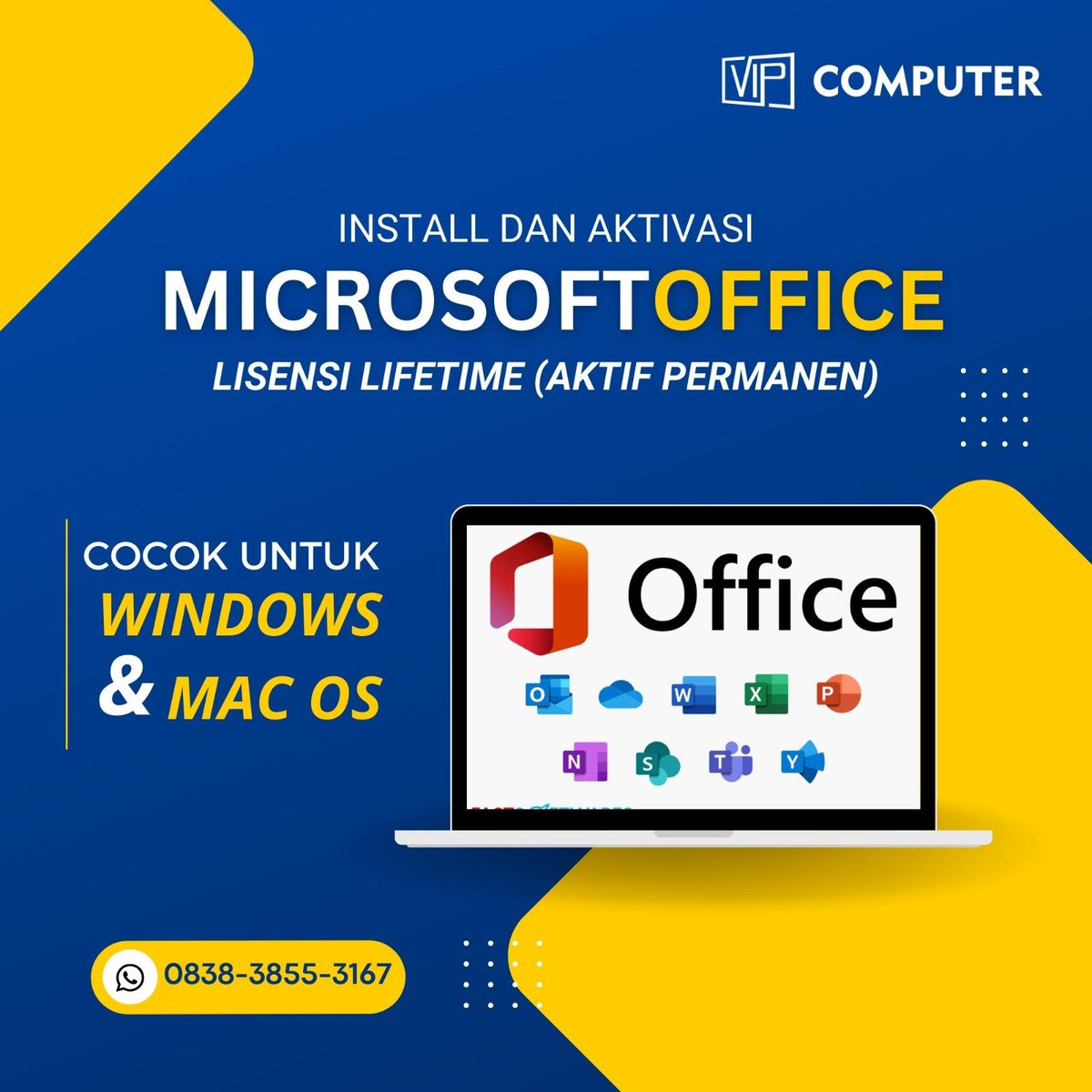 Service dan Sewa Laptop Undip Semarang tweet media