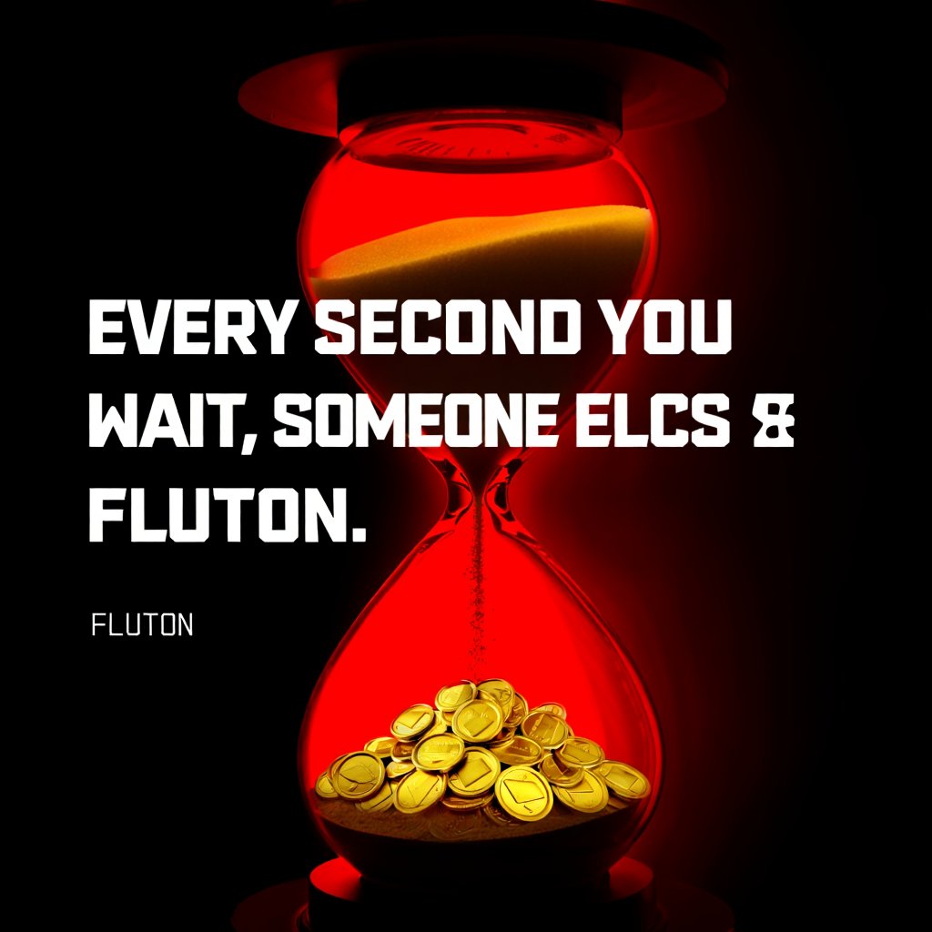 ⏳ Every second you wait, someone else enters.

Time waits for no one. Opportunities never repeat.

The testnet is open. The window is closing.

Act NOW or regret it LATER.

#Fluton #FOMO #Testnet
<a href="/FlutonIO/">Fluton</a>