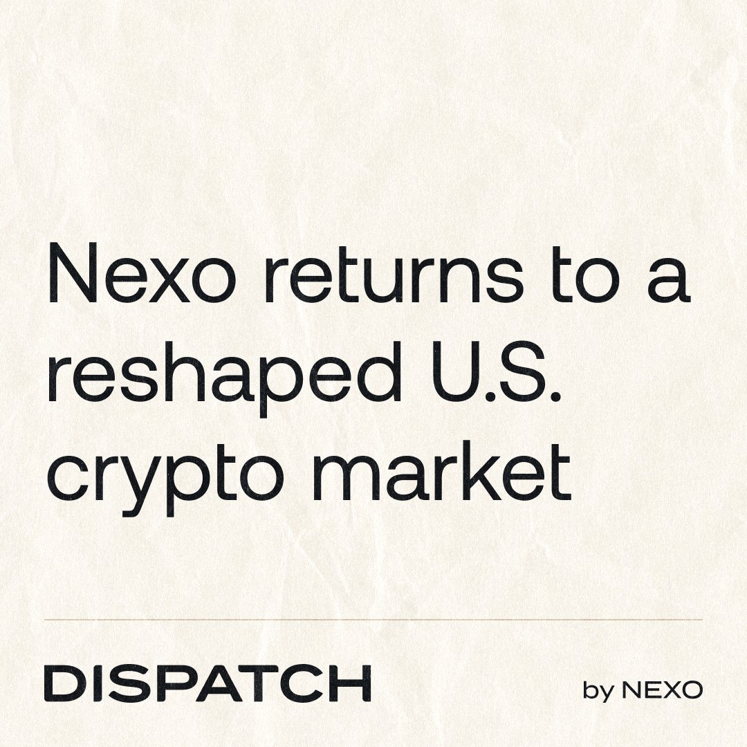 Nexo tweet media