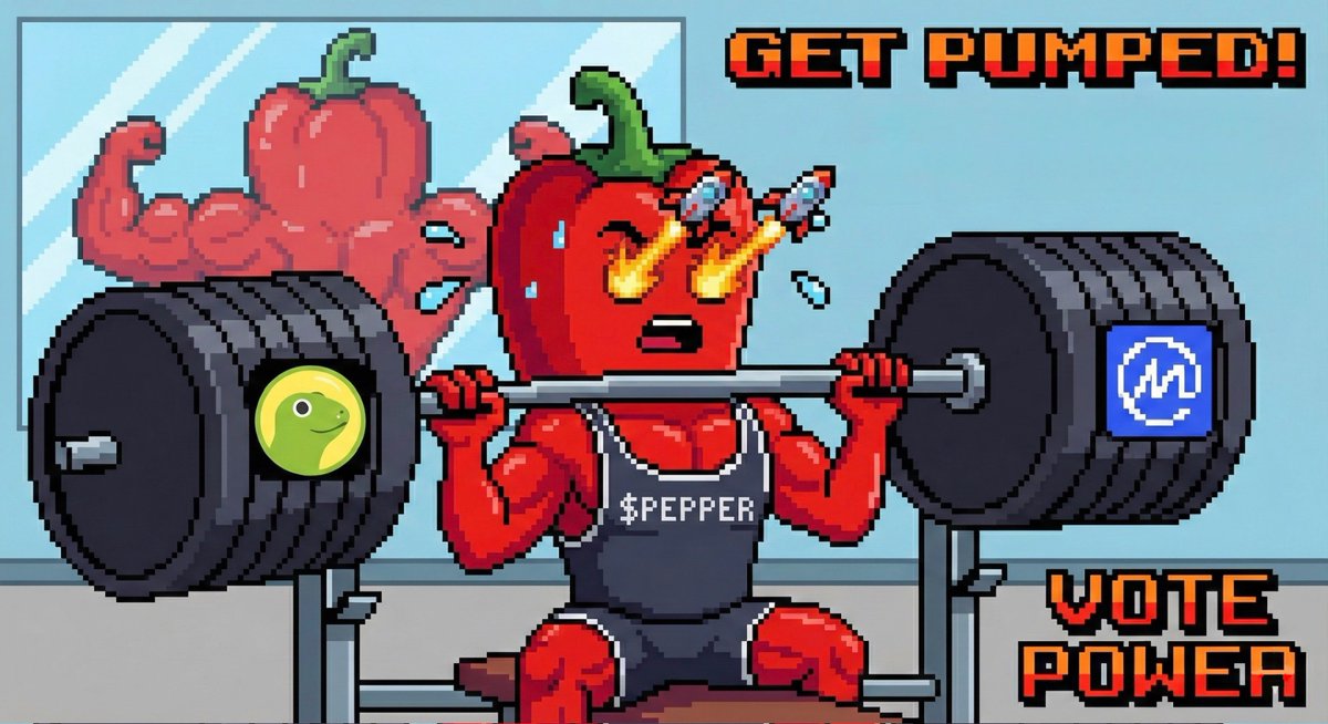 It’s time to GET PUMPED! 💪 The #PepperPeole is hitting the gym today, and our workout is simple: pushing the charts to the limit! 💥

We need everyone on duty. Head over to the @CoinGecko and <a href="/CoinMarketCap/">CoinMarketCap</a> $PEPPER pages right now and SMASH that ROCKET button! 🚀 Let’s show your