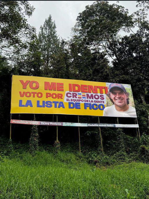 La “presunta” participación en política de <a href="/CreemosCo/">Partido Creemos</a> y <a href="/FicoGutierrez/">Fico Gutiérrez</a> (que para quienes habitamos #Medellín es más que evidente) es otra muestra de la ley del embudo de las élites.
Señor @GregorioEljach, su deber es hacer cumplir la ley sin sesgos. ¡Acción urgente!