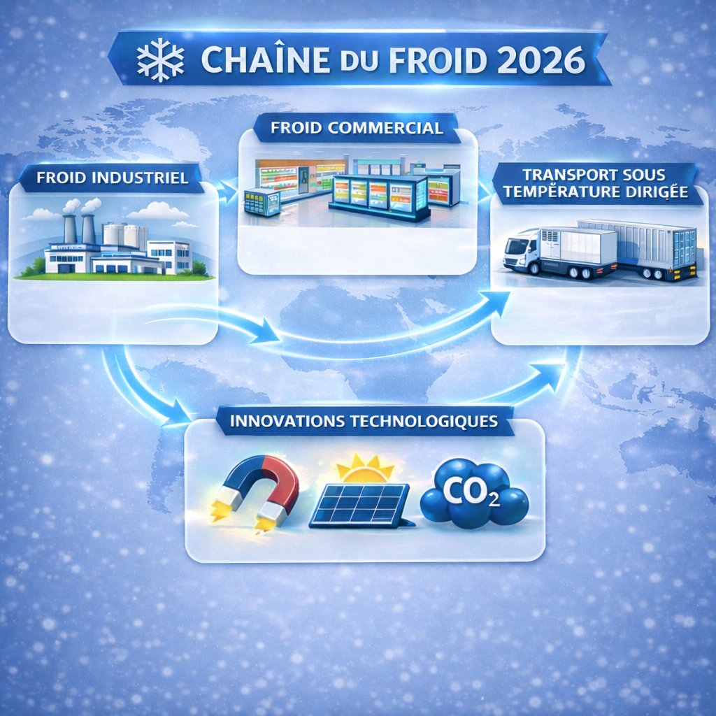 AFATEK3's tweet photo. En 2026,la chaîne du froid❄️intègre des solutions créatives et durables.Afatek,entreprise de froid industriel est à la pointe de l’innovation avec ses solutions Kryostick/Kryostore pour la conservation + Vigiebox pour piloter les installations et↗️la performance énergétique❄️ https://t.co/HHlWYfD5j6