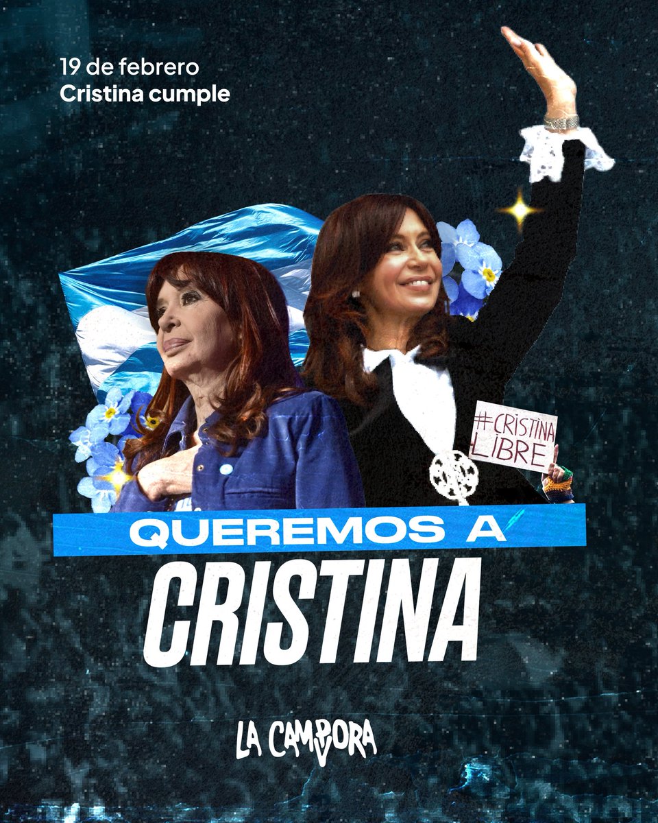 Cristina cumple. Cristina vuelve.