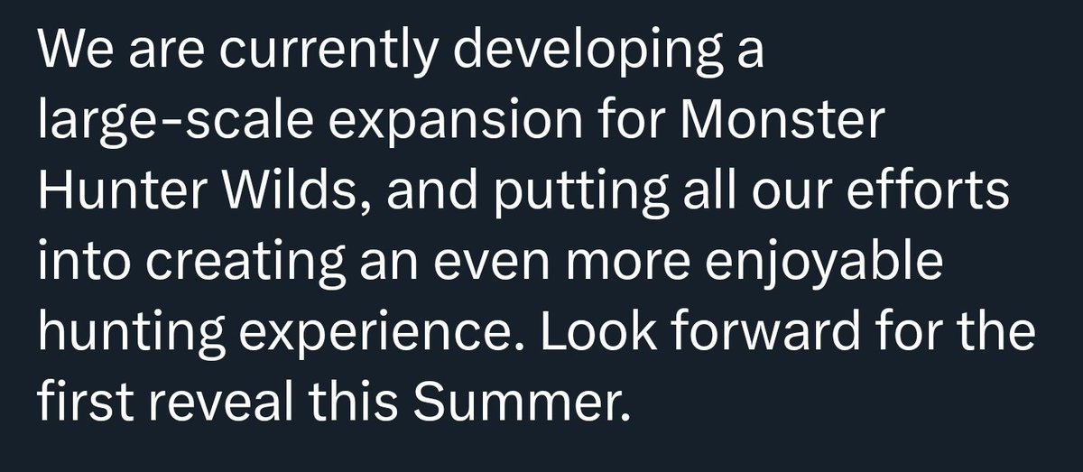 MONSTER HUNTER WILDS EXPANSION INFO THIS SUMMER WOOOOOO