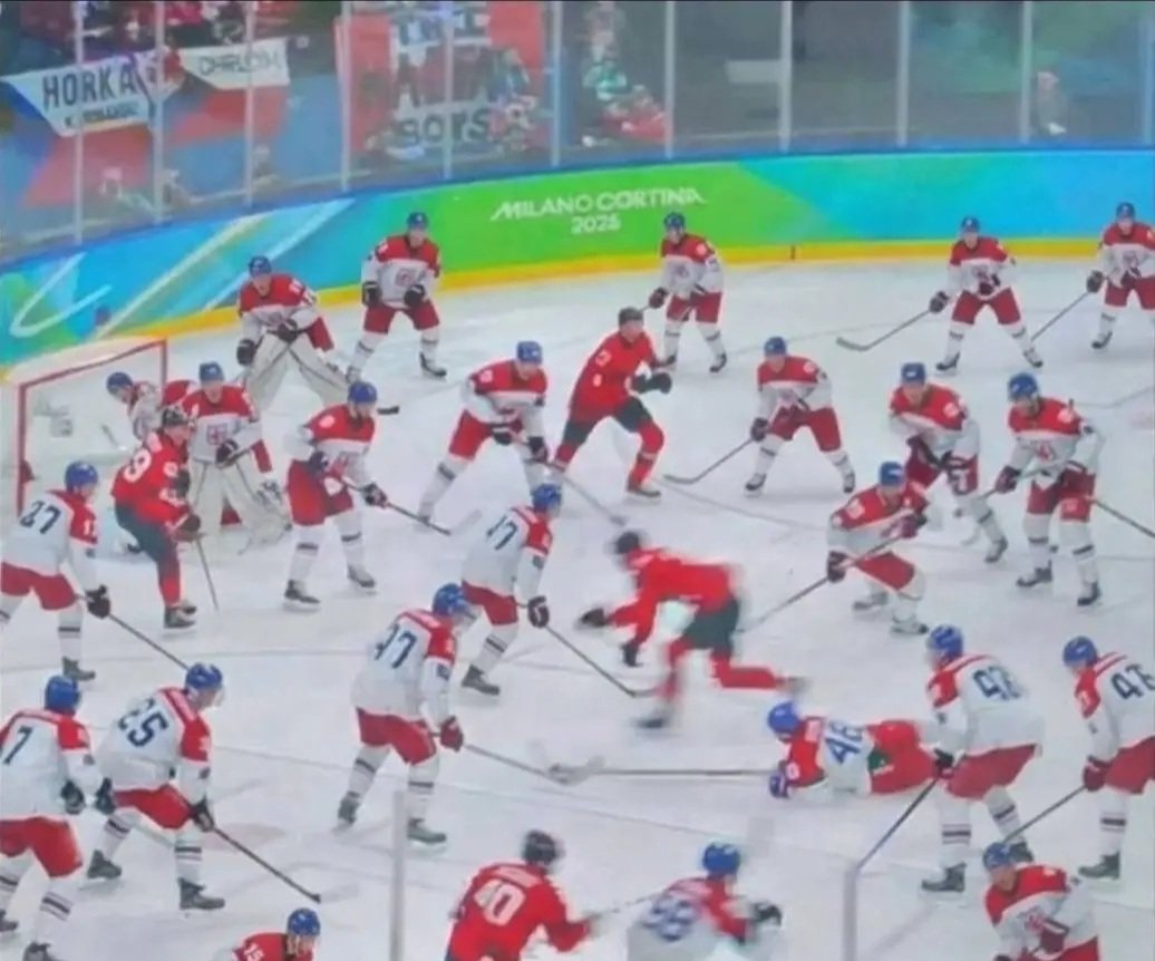 Czechia's coach: Refs were wild. We were basically playing against 6 Canadians the entire time.

Meanwhile: