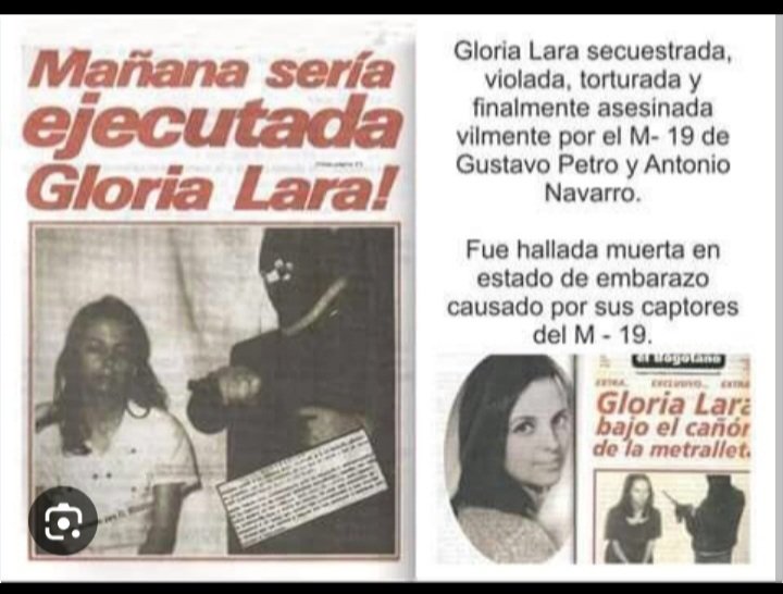 #ALasCallesPorLaDignidad
Petro MATÓ a Kevin Acosta de 11 años Al igual con Gloria Lara, Violada, torturada y Embarazada en Cautiverio y  Ejecutada por el M-19 de petro y sus compinches. 👇
#QuieroVerApetroCondenadoYPreso