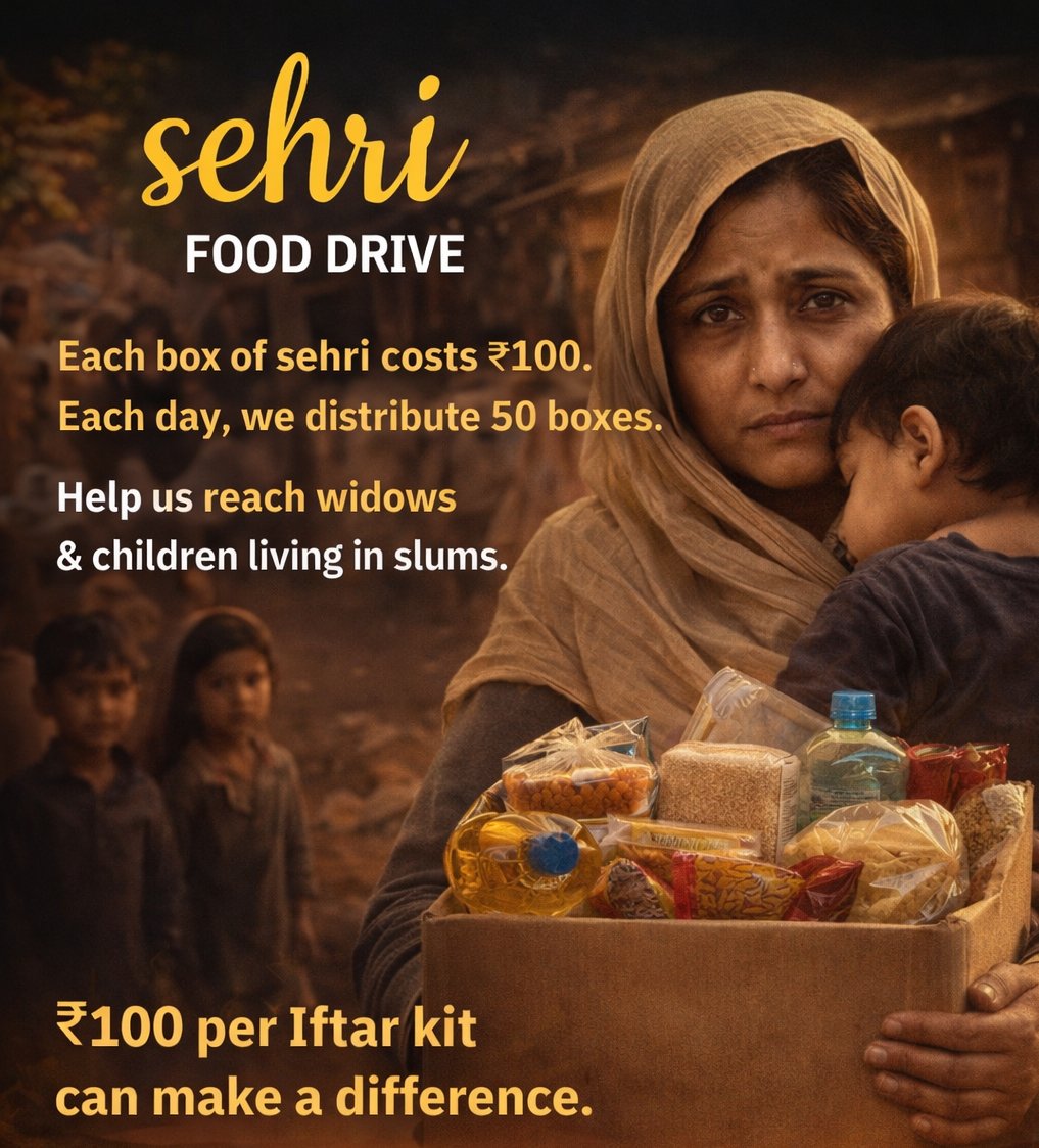 exaedufoundatio's tweet photo. Day 1 of our Iftar &amp; Sehri Drive served migrant Muslim women labourers and children living in slums. 🤲 But many families are still waiting.
₹100 feeds 1 person. Be their reason to smile tonight. 🌙
Donate now &amp; share. #RamadanRelief #ExaEducationFoundation https://t.co/HKmURznD0F