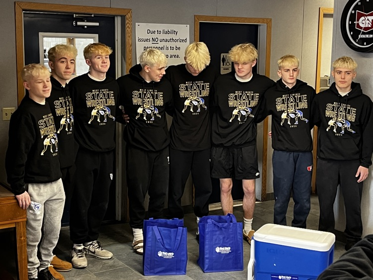 WestLibertyCSD's tweet image. Good luck at State Wrestling Comets! Thank you to Wiele Chevrolet for hosting this morning's send off, and to West Liberty State Bank for the goodies and snacks! #wlcomets #wlcometpride #statewrestling