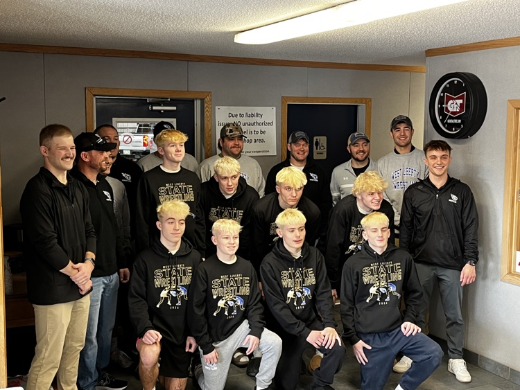 WestLibertyCSD's tweet image. Good luck at State Wrestling Comets! Thank you to Wiele Chevrolet for hosting this morning's send off, and to West Liberty State Bank for the goodies and snacks! #wlcomets #wlcometpride #statewrestling