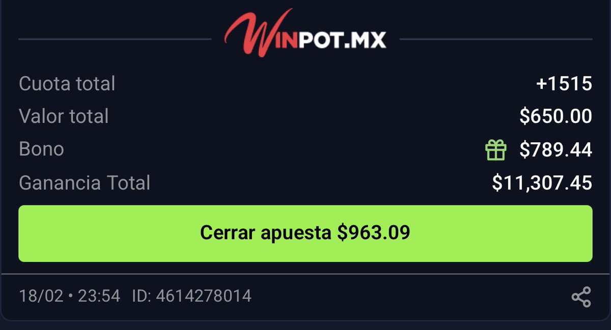 DenilBets's tweet photo. PARLAY +1515🔥

YA VAMOS AVANZADOS, ESTE LO COBRAREMOS ✌🏻🙏

650 PARA 11 MIL PESOS🚀🚀 https://t.co/wGNWoHmY36