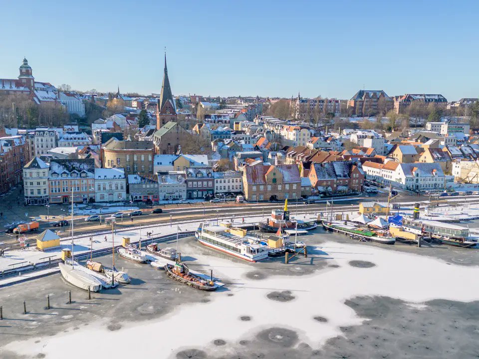 Flensburg im Winter