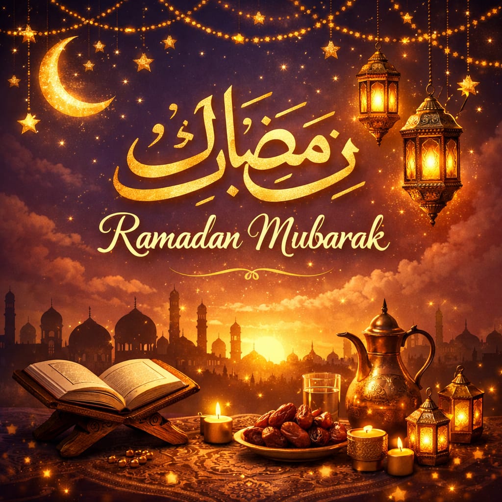 Ramadan Mubarak!